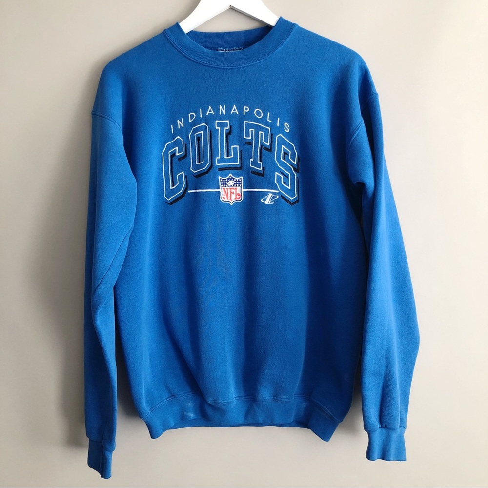 VTG Embroidered Indianapolis Colts Crewneck  XL